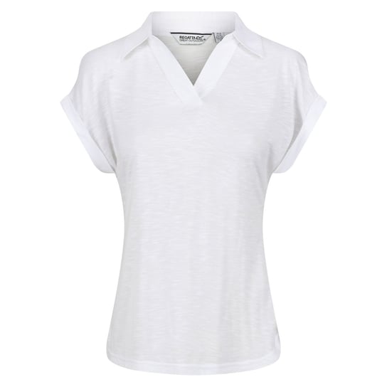 Regatta T-Shirt Damskie Z Kołnierzykiem Lupine (40 / Ciepły Biały) REGATTA