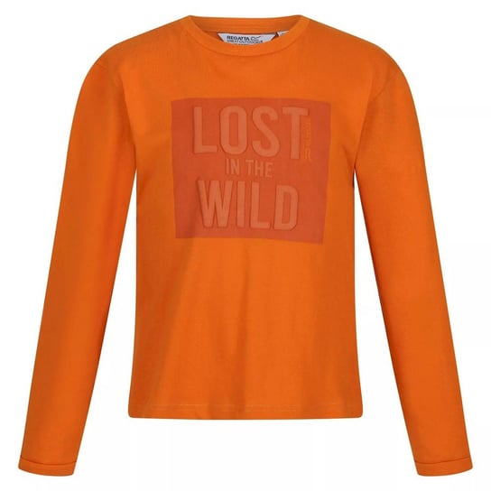 Regatta T-Shirt Dziecięca Wenbie Iii Lost In The Wild (158 / Pomarańczowy) REGATTA
