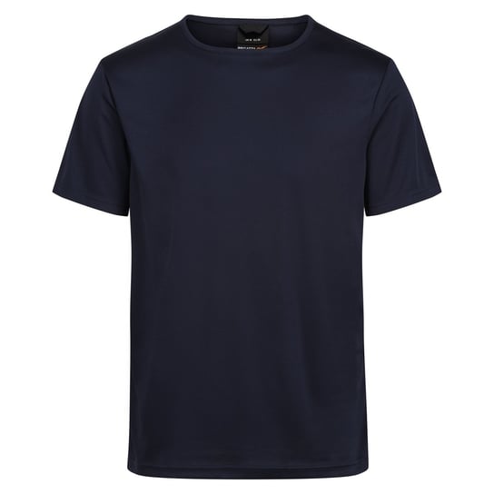 Regatta T-Shirt Męska Odblaskowy Materiał Odprowadzanie Wilgoci Pro (XL 8,5-9 / Ciemnogranatowy) REGATTA