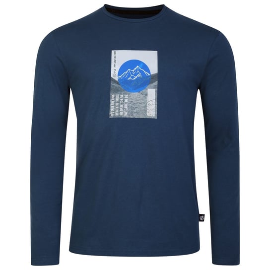 Regatta T-Shirt Męska Z Długim Rękawem Stomping (S (52-55 Cm) / Ciemnoniebieski) REGATTA