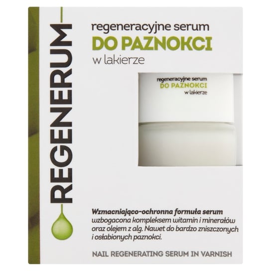 Regenerum, regeneracyjne serum do paznokci w lakierze, 8 ml Regenerum