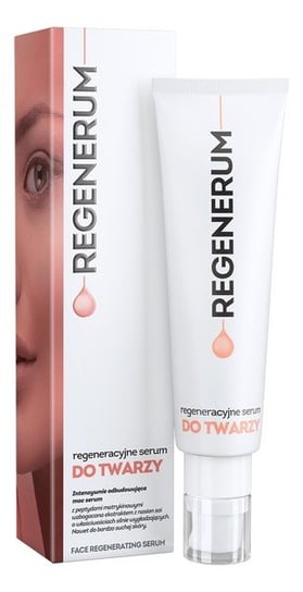 Regenerum, regenerujące serum do twarzy intensywnie odbudowujące, SPF 15, 50 ml Regenerum