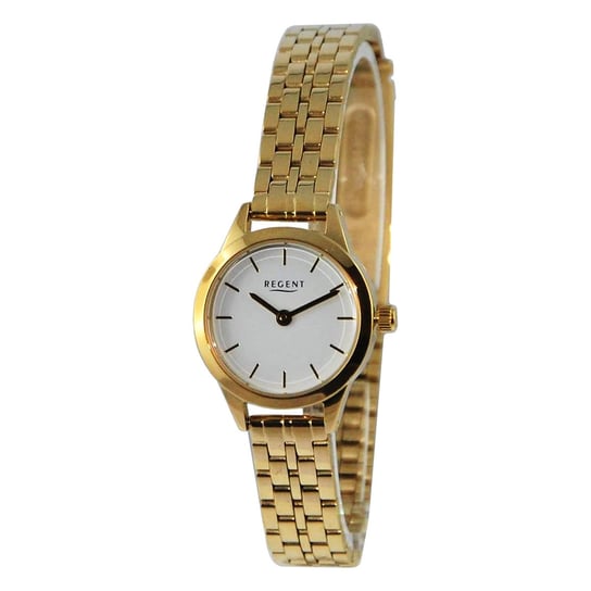 Regent damski zegarek analogowy metalowa bransoleta złoto UR2211596 Regent