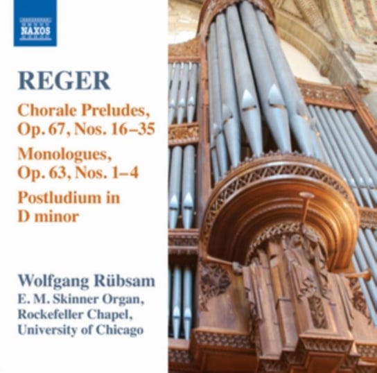 Reger: Organ Works. Volume 1 Rubsam Wolfgang