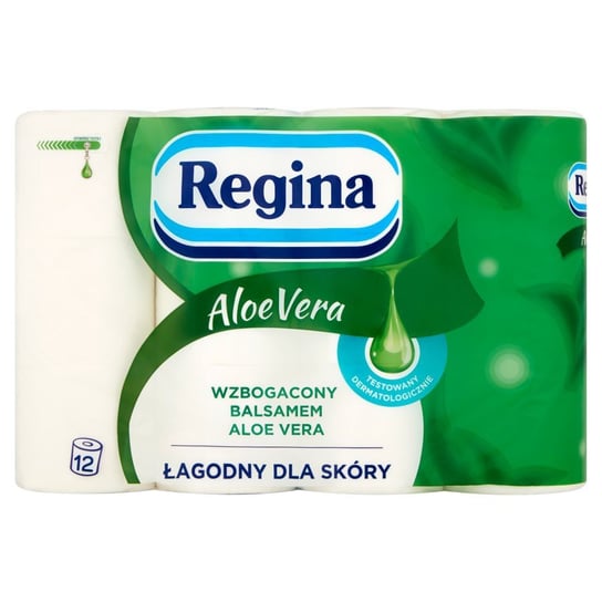 Regina Aloe Vera Papier Toaletowy 12 Rolek Regina