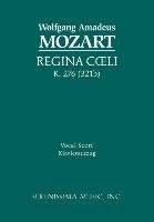 Regina Coeli, K. 276 - Vocal score Mozart Wolfgang Amadeus