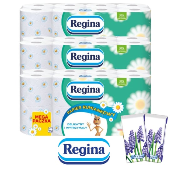 Regina Papier 3-warstwowy Rumiankowy 48 szt Regina