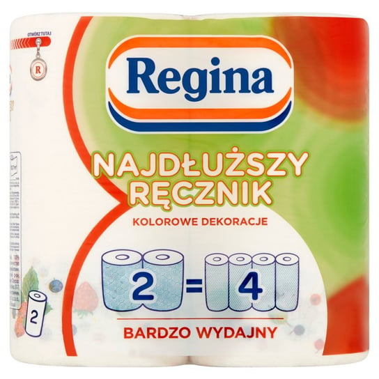 Regina ręcznik papierowy najdłuższy 2 rolki Regina