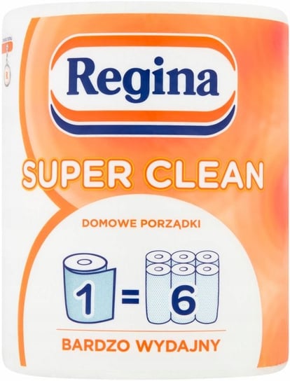 REGINA RĘCZNIK PAPIEROWY SUPER CLEAN MEGA WYDAJNY Sofidel