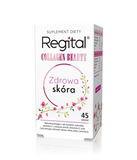 Regital Collagen Beauty, suplement diety, 45 tabletek Diagnosis