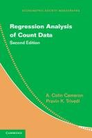 Regression Analysis of Count Data Trivedi Pravin, Trivedi Pravin K., Cameron Adrian Colin, Cameron Colin A.