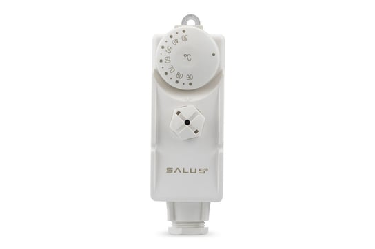 Regulator temperatury przewodowy SALUS AT10 230V natynkowy biały przylgowo-rurowy Inna marka