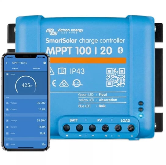 Regulator Victron Energy SmartSolar MPPT 100/20 (up to 48V) Retail Inna marka