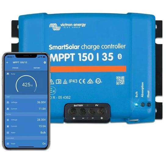 Regulator Victron Energy SmartSolar MPPT 150/35A Bluetooth Inna marka