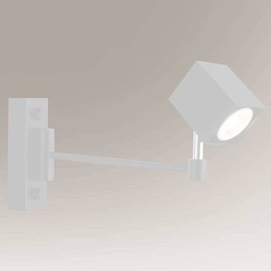 Regulowana LAMPA kinkiet INABE 7799 Shilo metalowa OPRAWA ścienny reflektorek biały Shilo