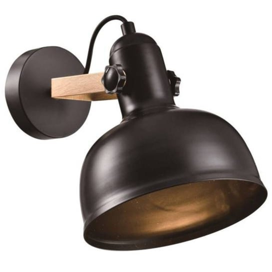 Regulowana LAMPA kinkiet RENO 21-76748 Candellux loftowa OPRAWA metalowy reflektorek ścienny czarny miedziany Candellux