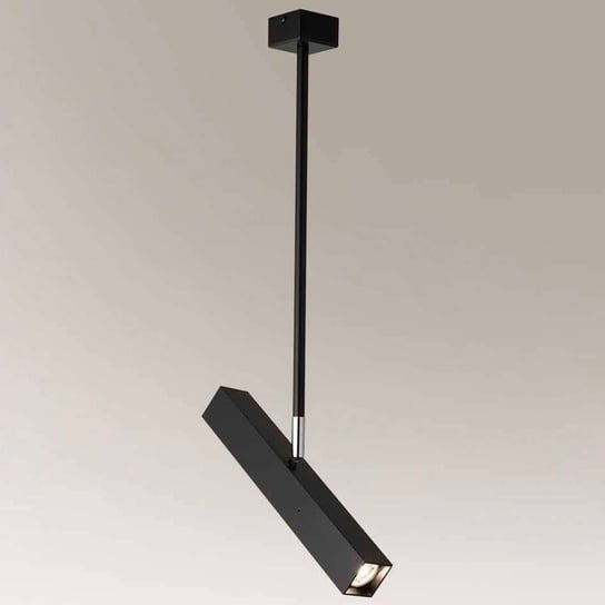 Regulowana LAMPA plafon MITSUMA 7880 Shilo metalowa OPRAWA prostokątna sufitowa czarna Shilo