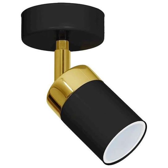 Regulowana LAMPA ścienna JOKER MLP6123 Milagro reflektorowa OPRAWA metalowy kinkiet czarny złoty Milagro