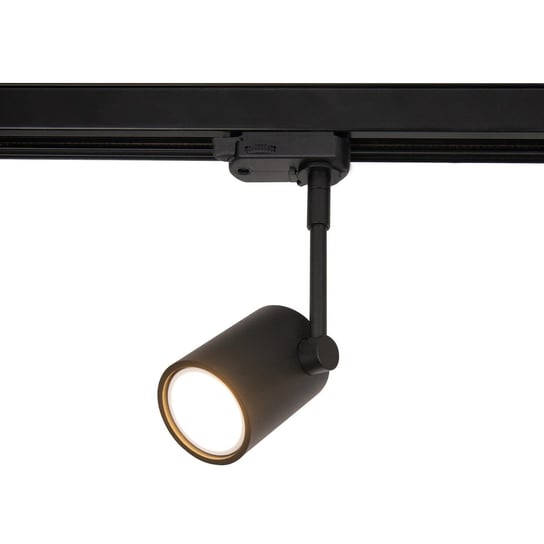 Regulowana LAMPA sufitowa OTIUM S0003 Maxlight reflektorek metalowy tuba do systemu szynowego fazowego czarna MaxLight