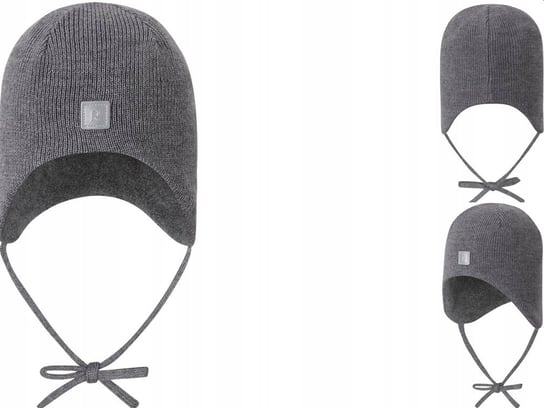 Reima Piponen czapka dziecięca zimowa 46 cm, grey Inna marka