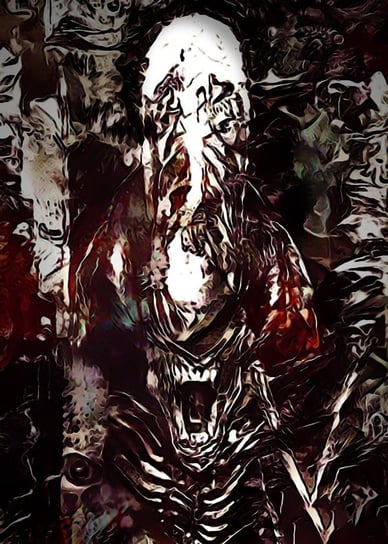 Reinders, Plakat, Legends of Bedlam - Xenomorph, AvP, 70x100 cm reinders