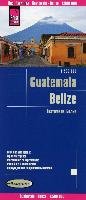 Reise Know-How Landkarte Guatemala, Belize 1 : 500 000 Verlag Peter Rump