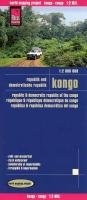 Reise Know-How Landkarte Kongo (1:2.000.000): Republik und Demokratische Republik Kongo Reise Know-How Rump Gmbh, Reise Know-How