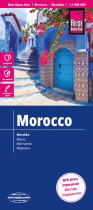 Reise Know-How Landkarte Marokko (1:1.000.000) Reise Know-How Rump Gmbh, Reise Know-How