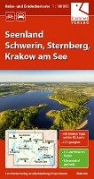 Reise- und Entdeckerkarte Seenland Schwerin, Sternberg, Krakow am See 1:100.000 Klemmer Verlag, Klemmer Klaus