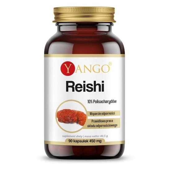 Reishi - ekstrakt 10% polisacharydów (90 kaps.) Yango