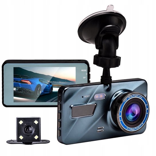 Rejestrator Jazdy Kamera Cofania Full Hd Przód Tył K6000 DexXer