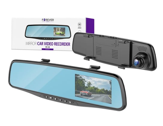 Rejestrator samochodowy video wideorejestrator w lusterku Forever VR-140 Forever