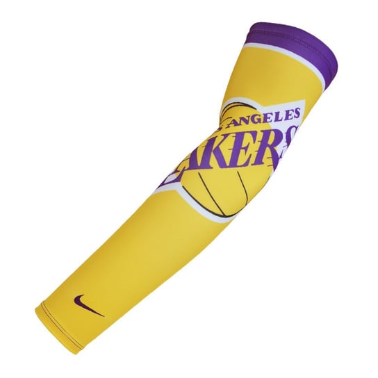 Rękaw ochraniacza łokcia Nike NBA Elite Los Angeles Lakers arm sleeve LA - N1000538747 - S-M Nike