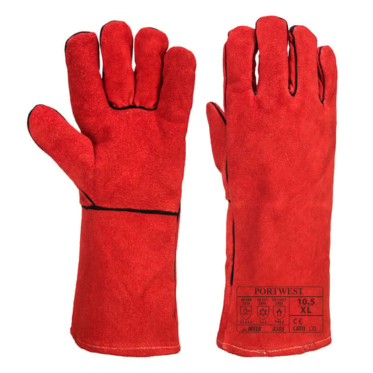 Rękawica spawalnicza zimowa PORTWEST Czerwony XL Portwest