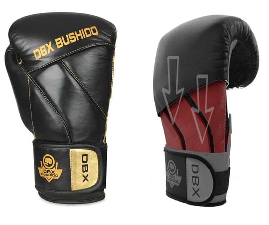 Rękawice bokserskie DBX Bushido Hammer Gold B-2v14 rozm. 16 oz DBX BUSHIDO