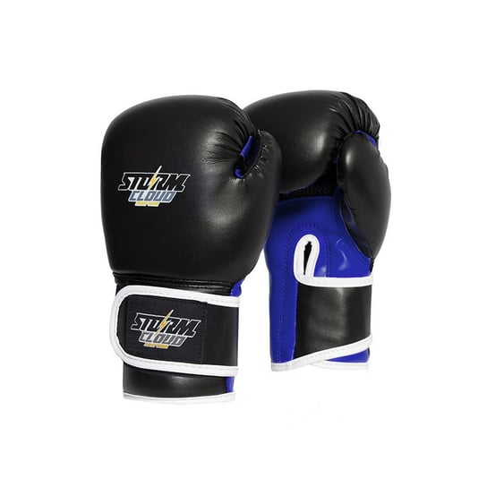 Rękawice bokserskie dla dzieci StormCloud -Classic - czarne/niebieskie,  rozm. 6 oz DBX BUSHIDO