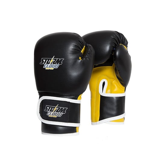 Rękawice bokserskie dla dzieci StormCloud -Classic - czarne/żółte,  rozm. 6 oz DBX BUSHIDO