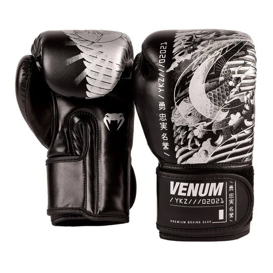 Rękawice bokserskie dziecięce Venum YKZ21 Boxing black/white 4 oz Venum