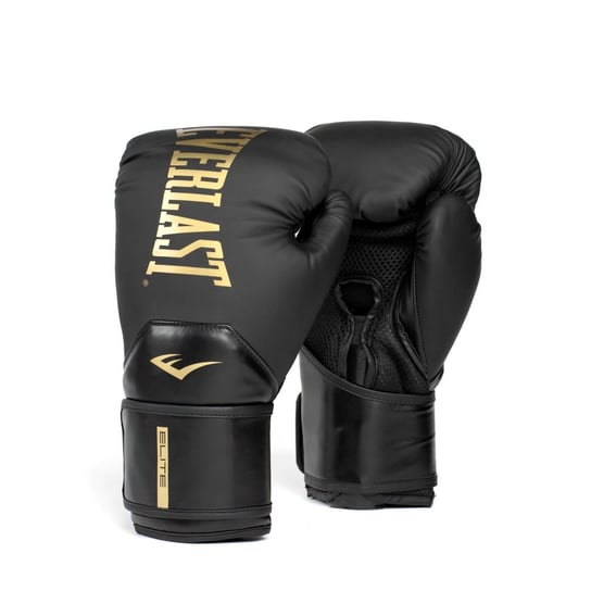 RĘKAWICE BOKSERSKIE EVERLAST ELITE 2 BLACK/GOLD 10 oz Everlast