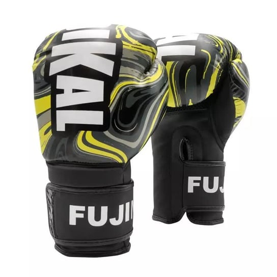 Rękawice bokserskie FUJIMAE Radikal 3.0 szaro-żółte [Rozmiar: 12 OZ] Inna marka