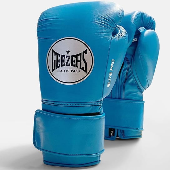 Rękawice bokserskie GEEZERS Elite Pro 2.0 (aqua blue) [Waga: 16 oz] Inna marka