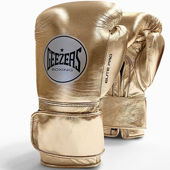 Rękawice bokserskie GEEZERS Elite Pro 2.0 (gold) [Waga: 16 oz] Inna marka