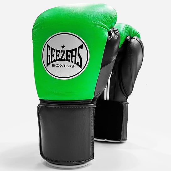 Rękawice bokserskie GEEZERS Halo (lumi green/black/grey) [Waga: 14 oz] Inna marka