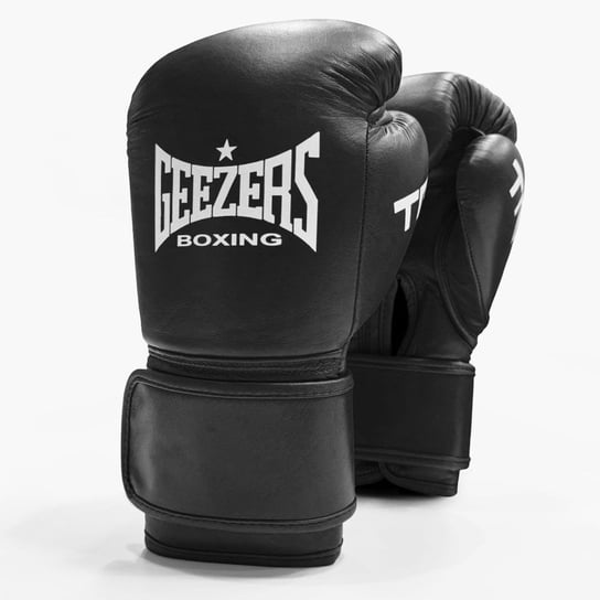 Rękawice bokserskie GEEZERS TRG skóra (black) [Waga: 10 oz] Inna marka