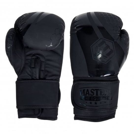 Rękawice bokserskie MASTERS RPU-MATT-BLACK 12 oz NEW Masters Fight Equipment