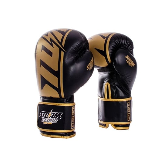 Rękawice bokserskie StormCloud - Bolt 2.0 - czarne/złote,  rozm. 8 oz DBX BUSHIDO