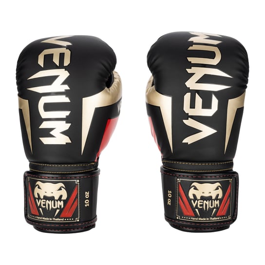 Rękawice bokserskie Venum Elite black/gold/red 10 oz Venum