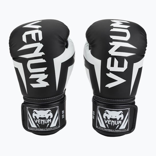 Rękawice bokserskie Venum Elite czarno-białe 0984 Venum