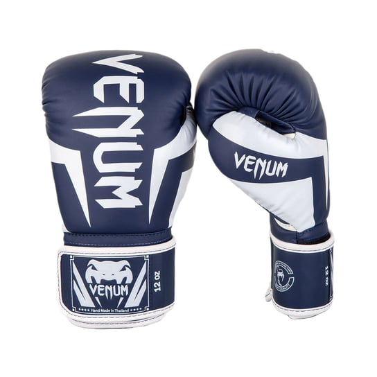 Rękawice bokserskie Venum Elite niebiesko-białe 1392 10 oz Venum