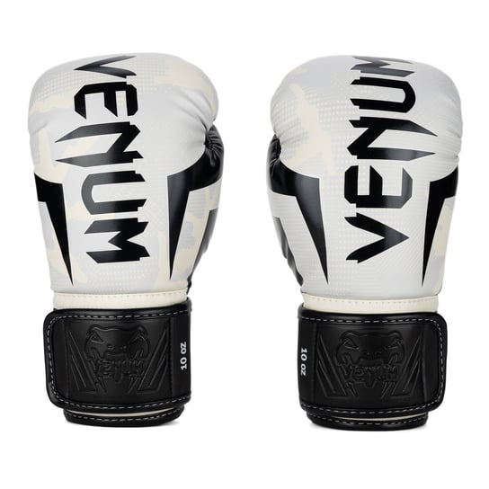 Rękawice bokserskie Venum Elite white/camo 10 oz Venum